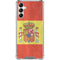 Spain Flag Distressed Galaxy A14 5G Clear Case